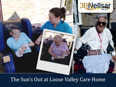 The Sun’s Out at Loose Valley Care Home