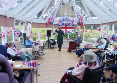VE Day celebrations at Loose Valley Care Home 8 of 12