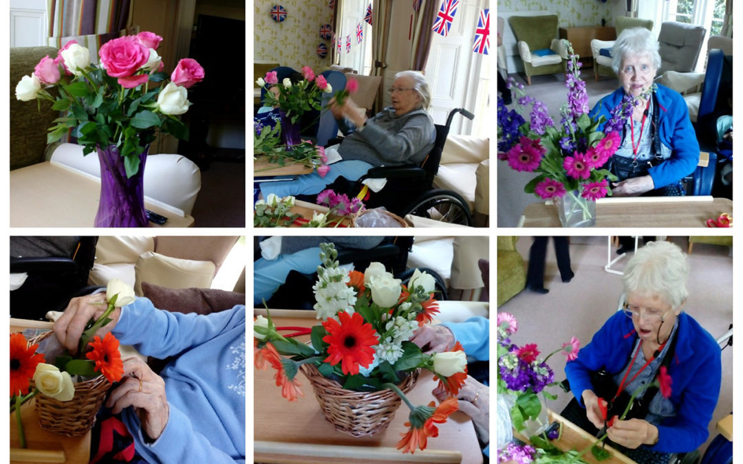 Chelsea Flower Show arrives at Loose Valley Care Home