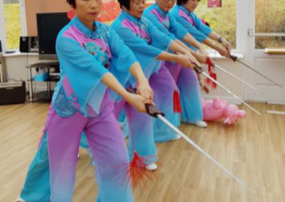 Chinese Dancers visit Loose Valley Care Home 3