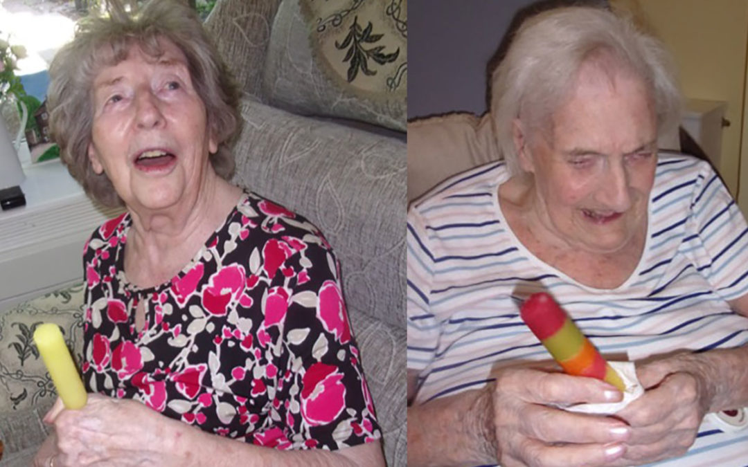 Heat wave hydration at Loose Valley Care Home