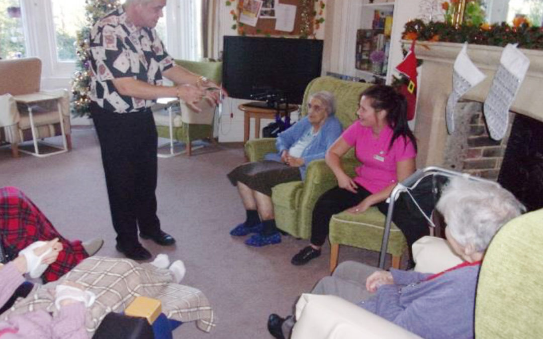 A magical time at Loose Valley Care Home