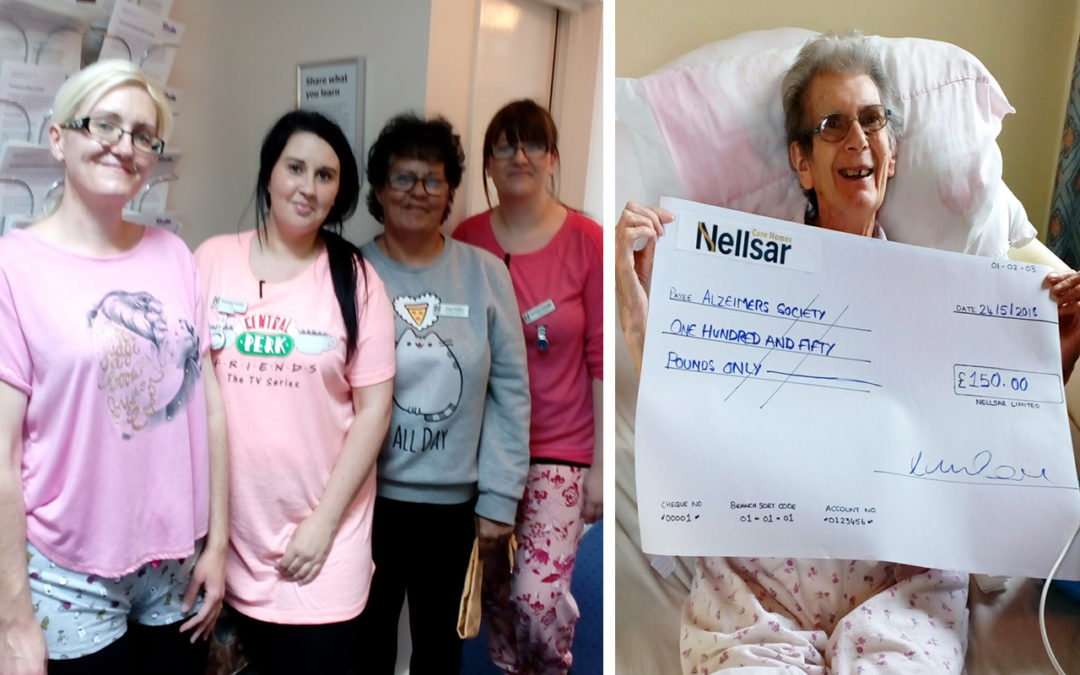 Loose Valley Care Home Hosts a PJ day for Alzheimer’s!