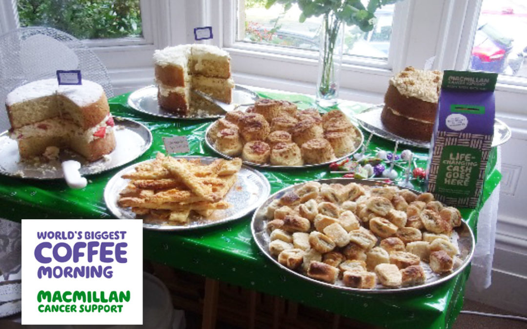 Macmillan Coffee Morning at Loose Valley Care Home