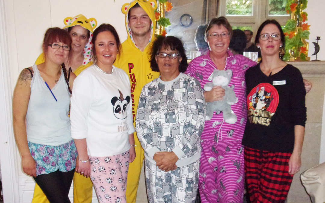 Getting dressed to impress at Loose Valley Care Home