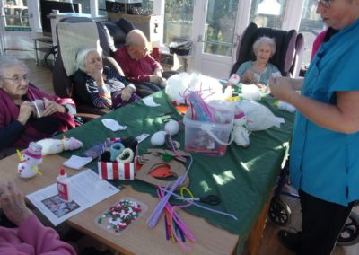 Christmas crafts at Loose Valley 1