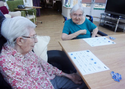 Musical bingo at Loose Valley Care Home 3