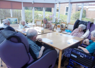 Musical bingo at Loose Valley Care Home 4