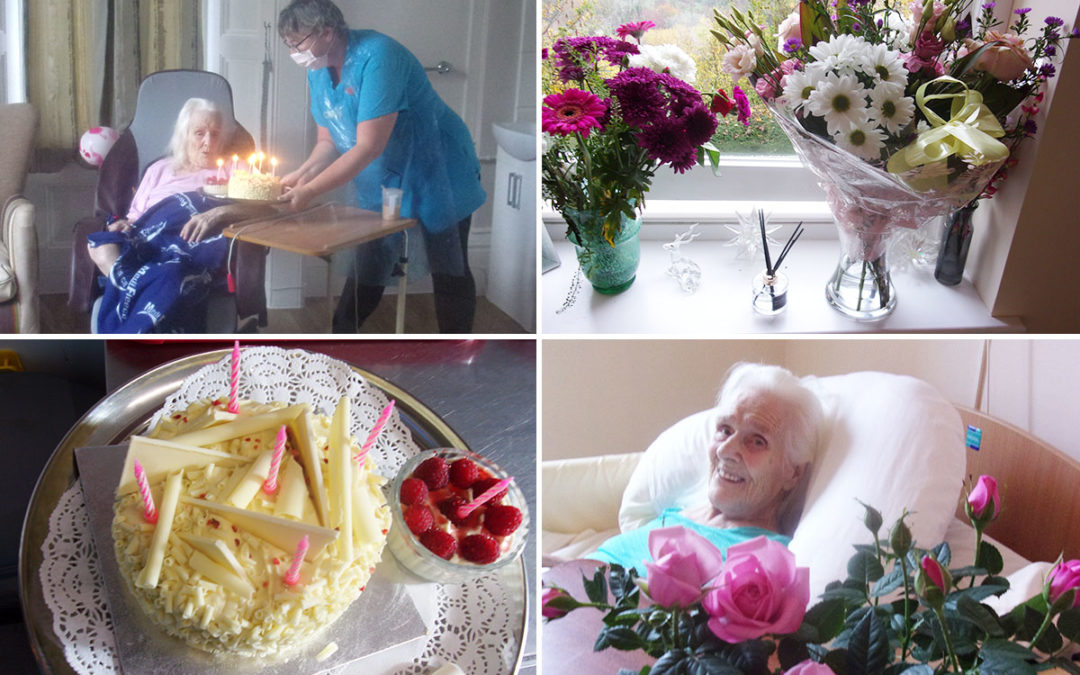 Many happy returns to Molly at Loose Valley Care Home