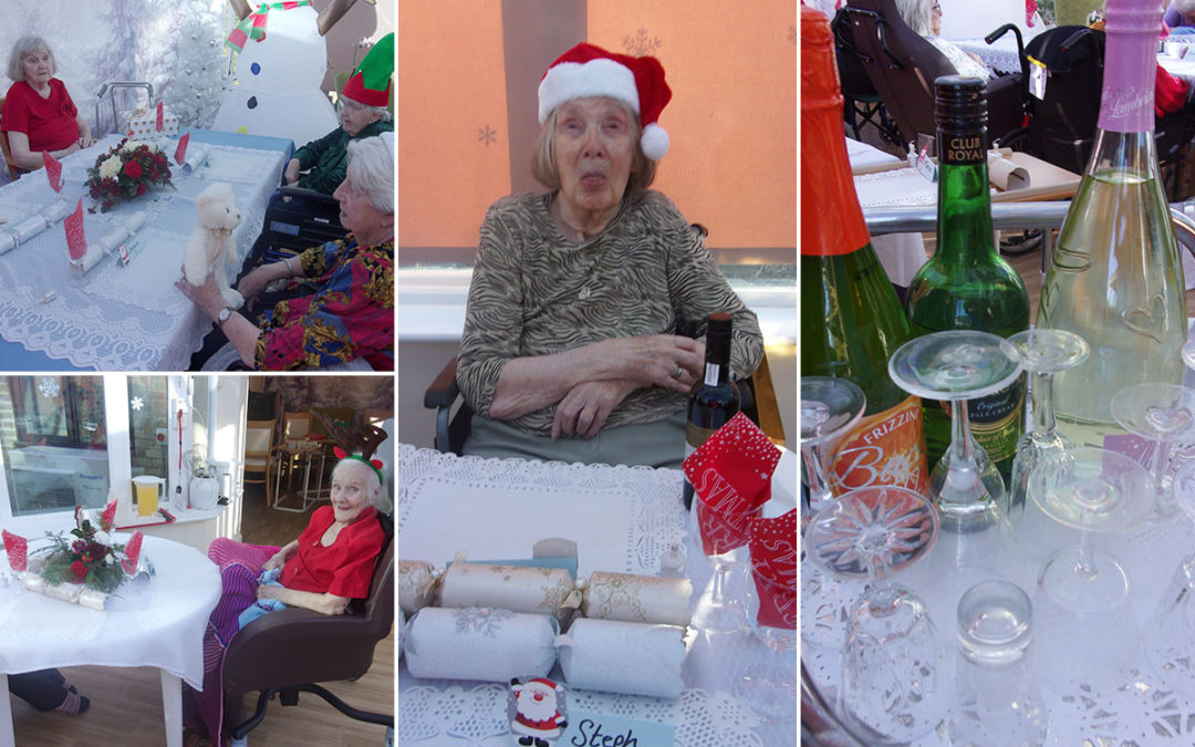 A merry Christmas at Loose Valley Care Home