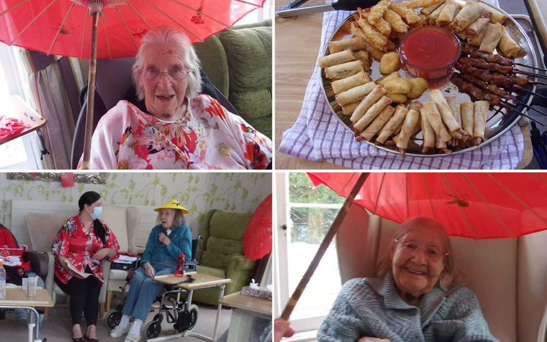 Loose Valley Care Home residents celebrate Chinese New Year
