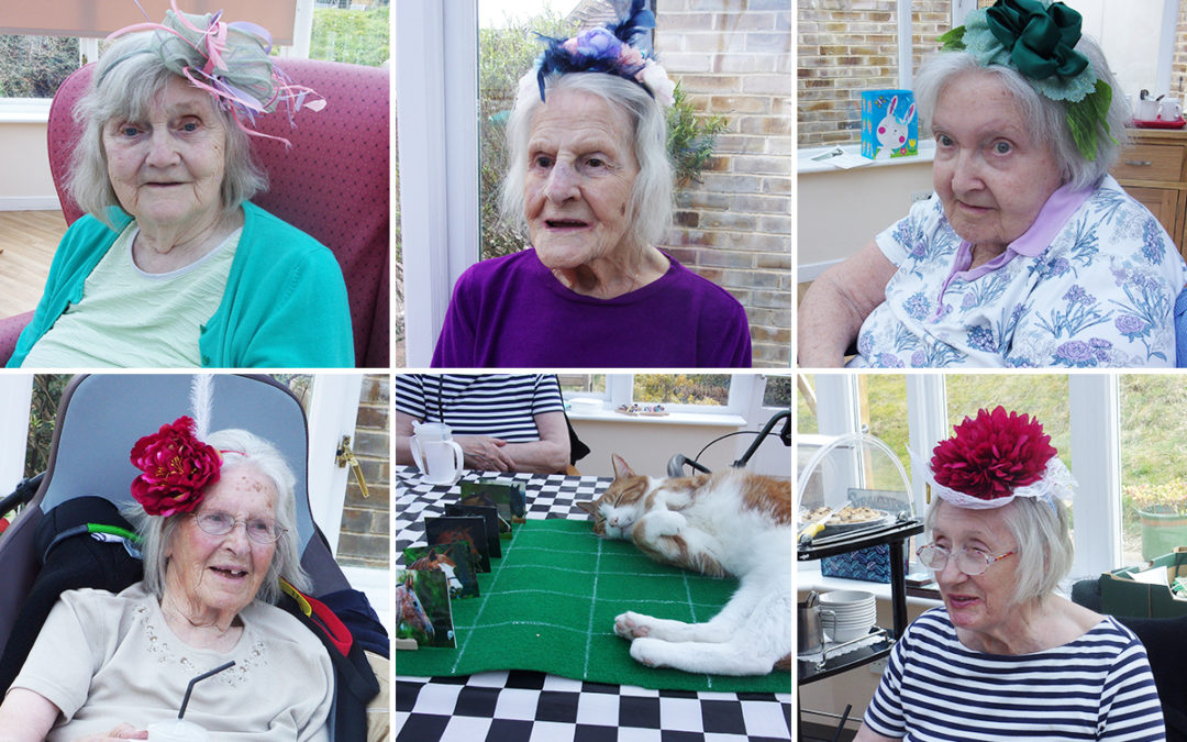 Loose Valley Care Home residents enjoy a Grand National Party