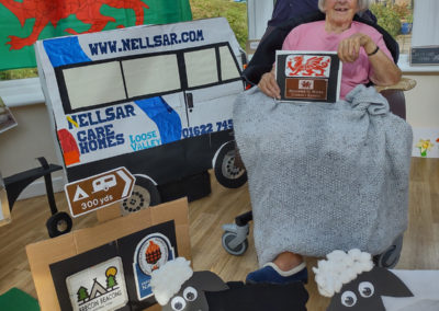 Loose Valley Care Home residents go virtual camping in Wales 5
