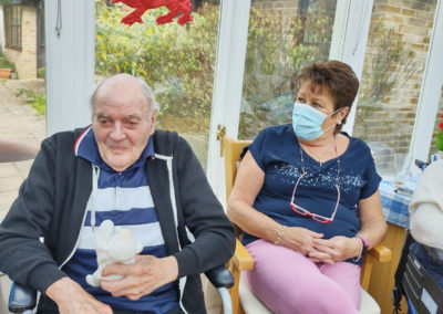 Loose Valley Care Home residents go virtual camping in Wales 6