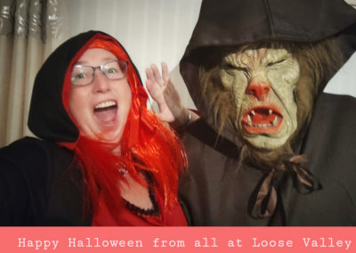 Halloween fancy dress at Loose Valley Care Home