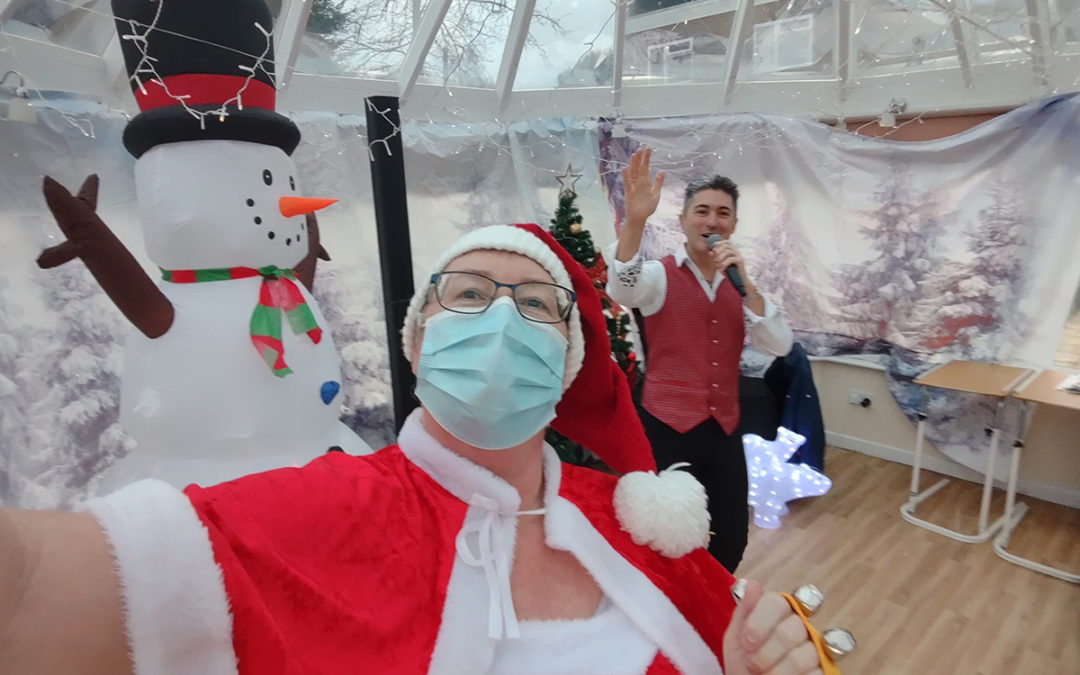 Christmas show time at Loose Valley Care Home