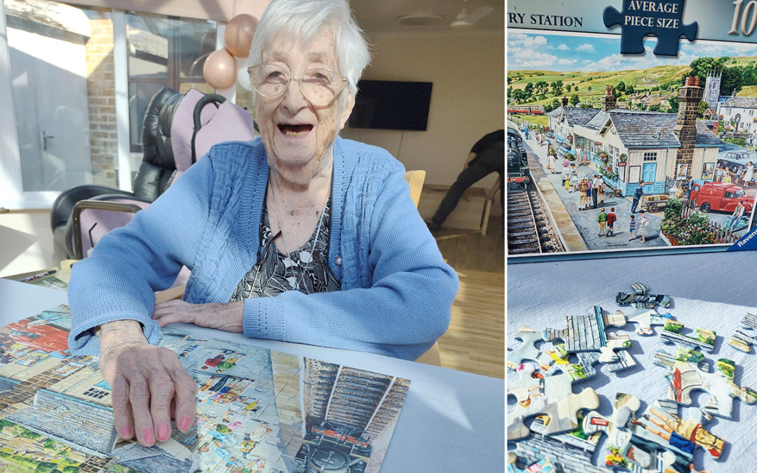 Solving puzzles at Loose Valley Care Home