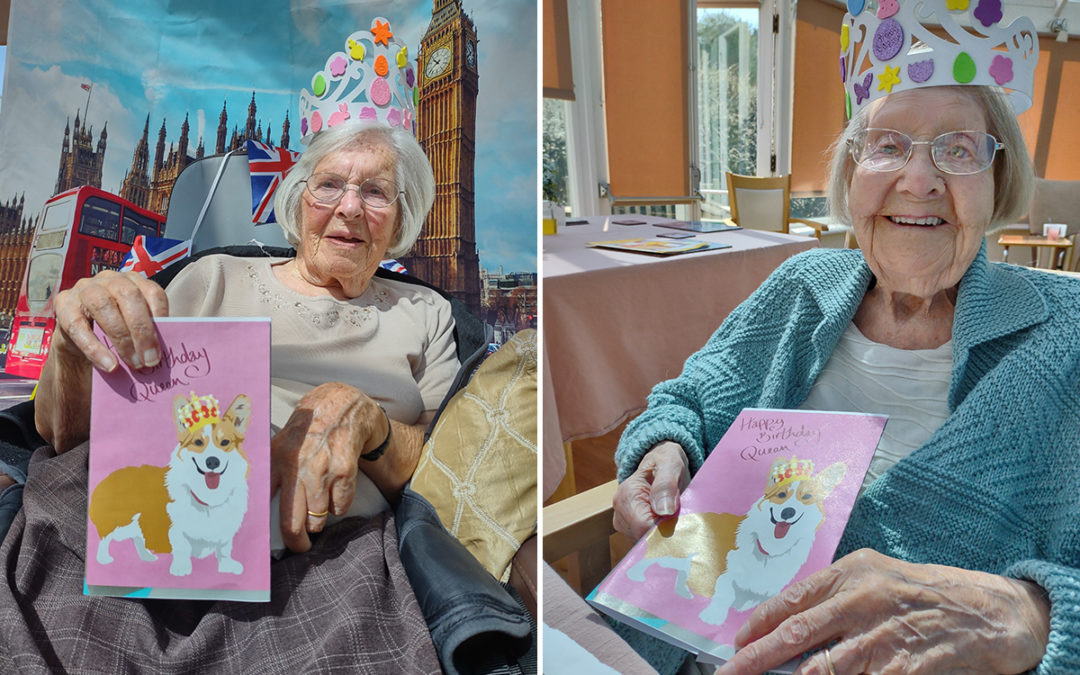 Royal birthday celebrations at Loose Valley Care Home