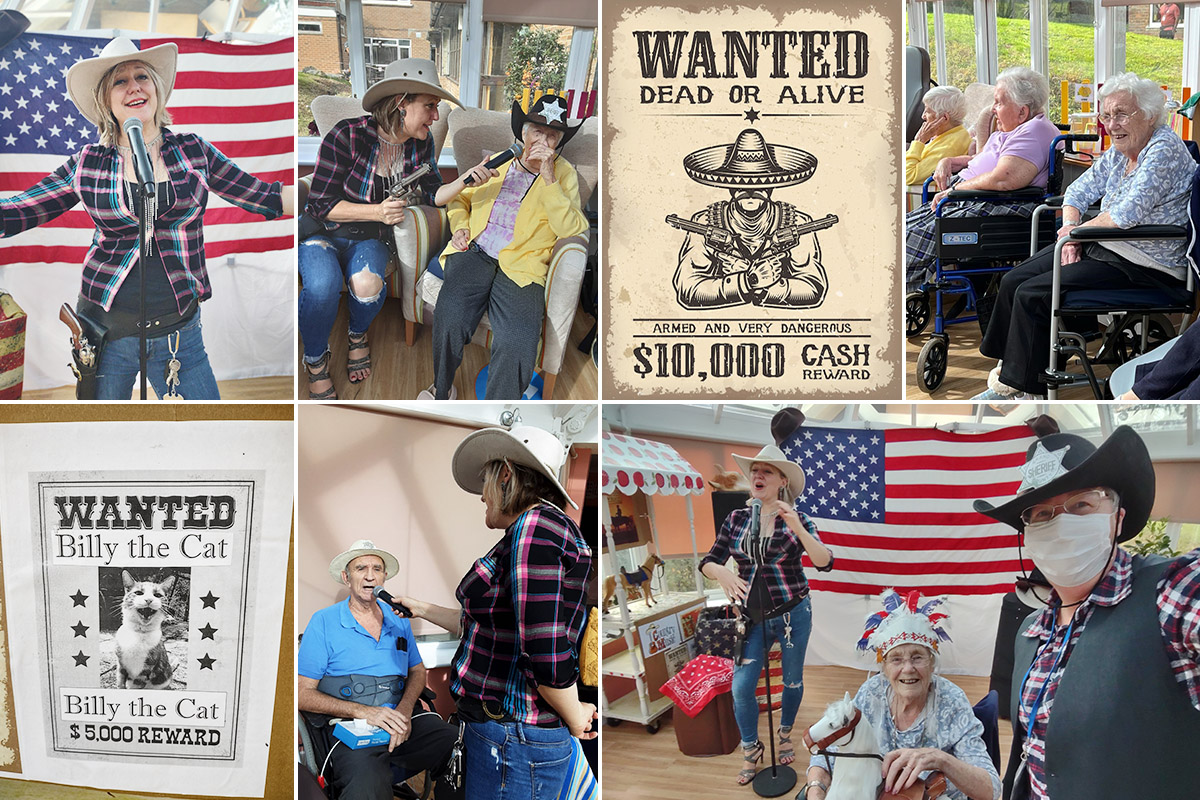 Country and Western Day at Loose Valley Care Home