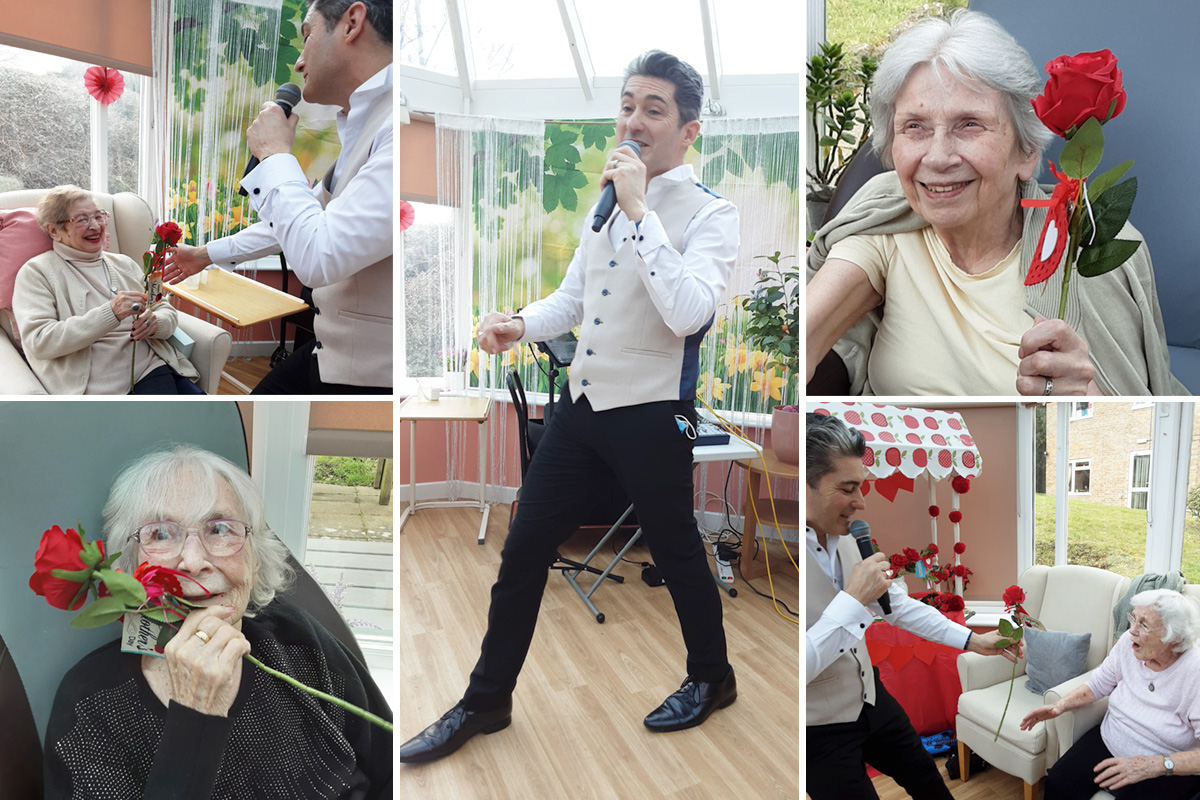 Mother's Day at Loose Valley Care Home