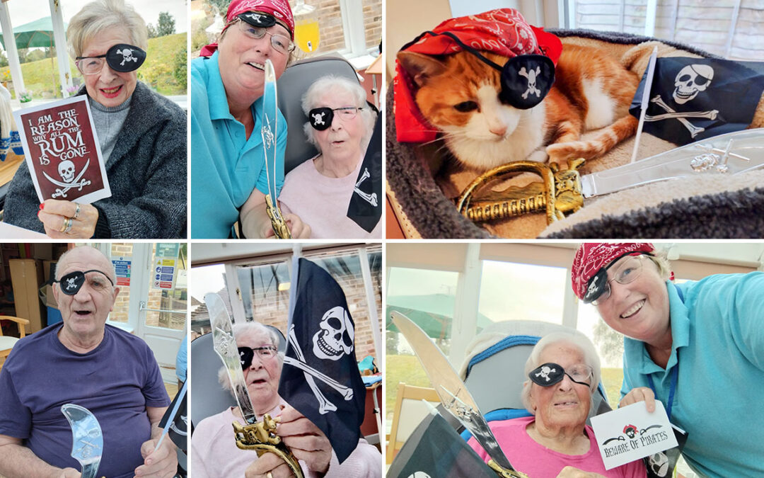 Pirate Day fun at Loose Valley Care Home