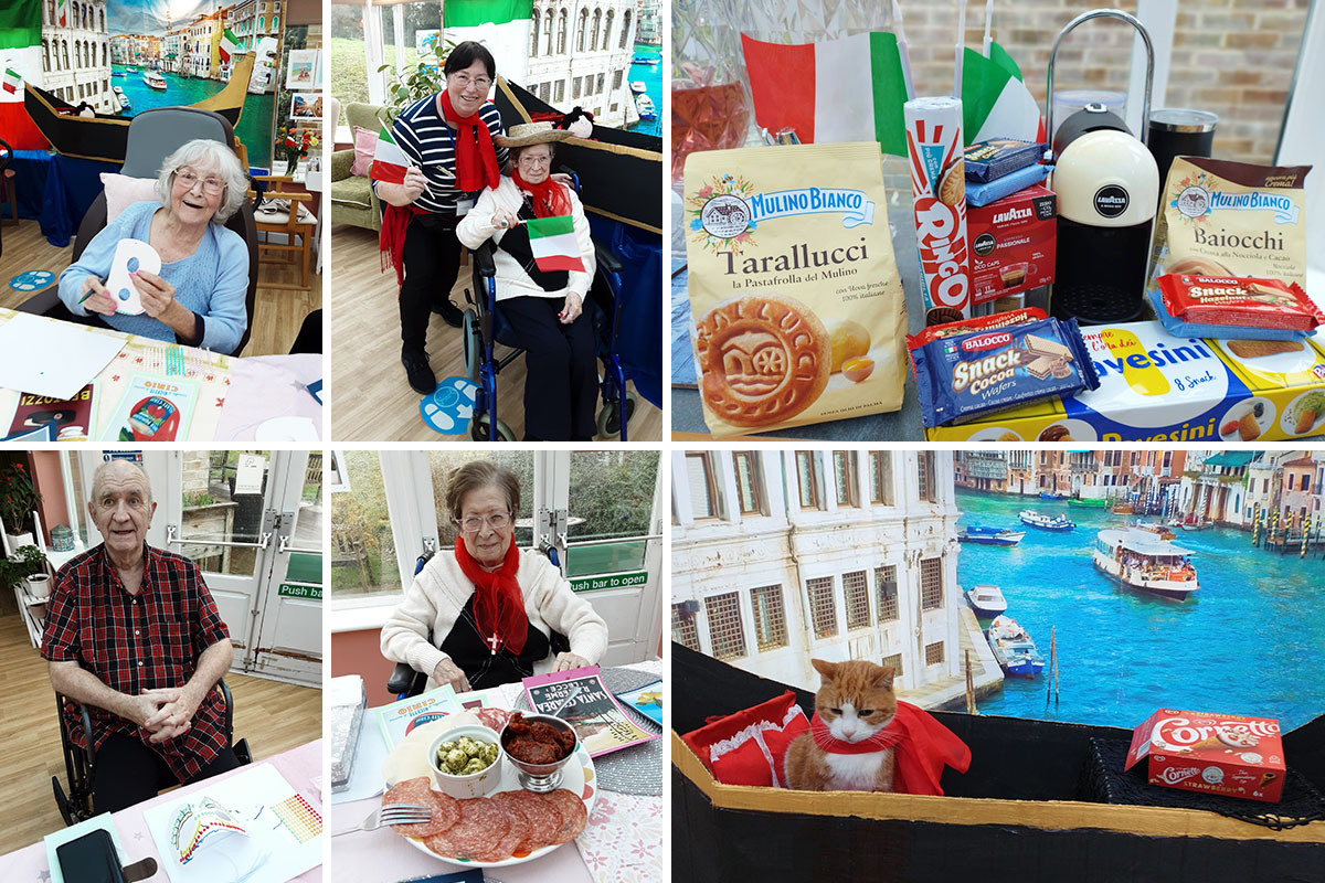 Italian Day at Loose Valley Care Home