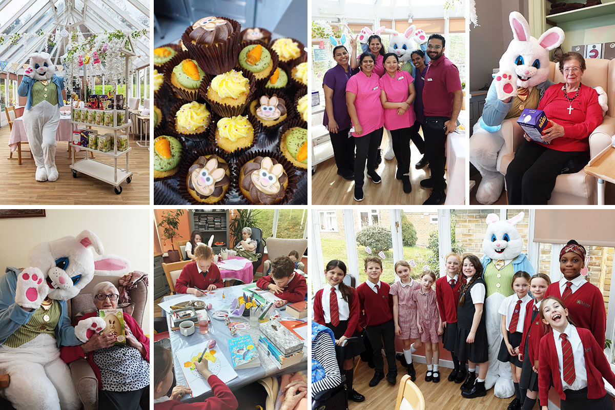 Easter celebrations at Loose Valley Care Home