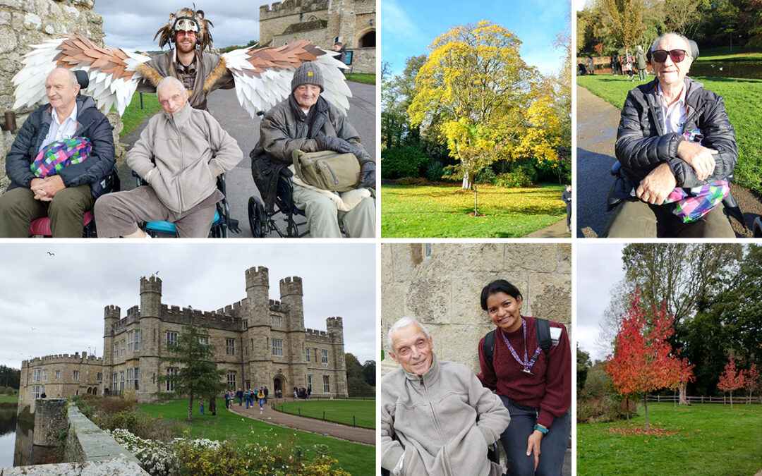 Loose Valley Care Home gents head to Leeds Castle
