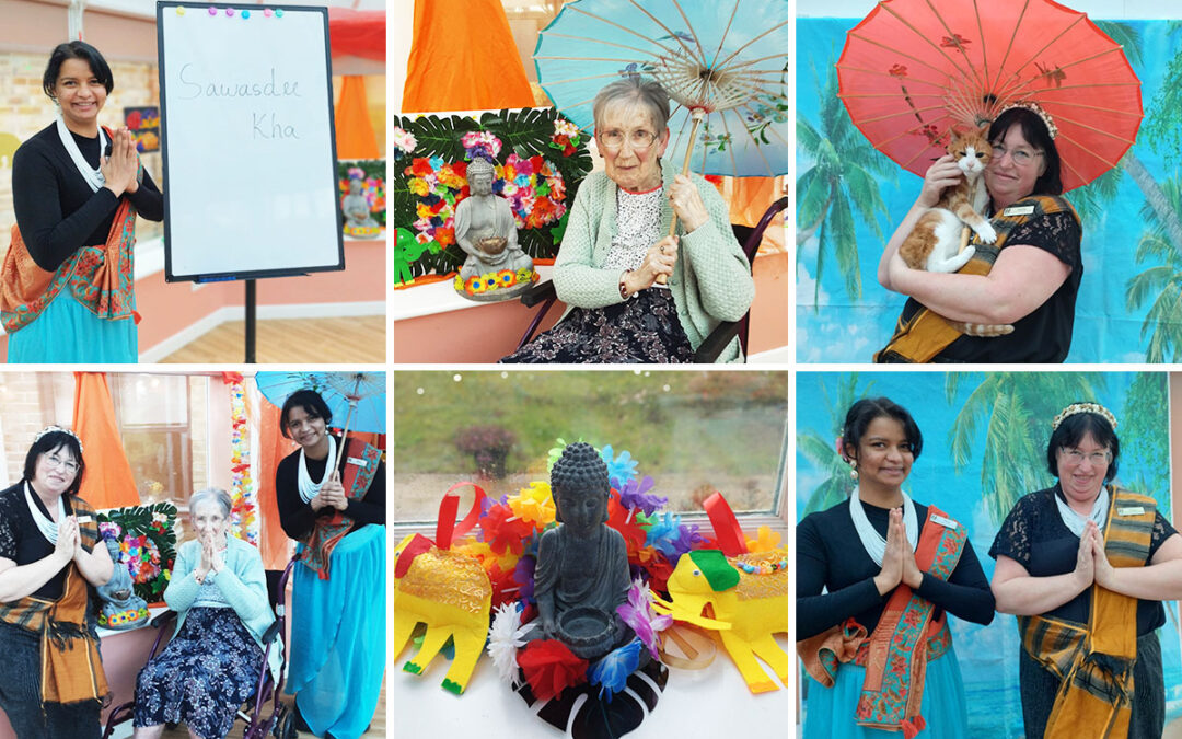 Loose Valley Care Home residents enjoy Nellsar mini cruise to Thailand