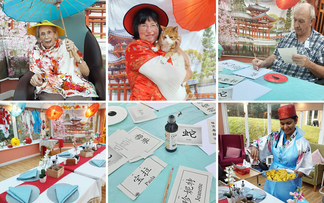 Chinese New Year celebrations at Loose Valley Care Home