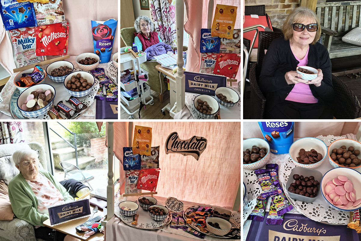 Celebrating World Chocolate Day at Loose Valley Care Home