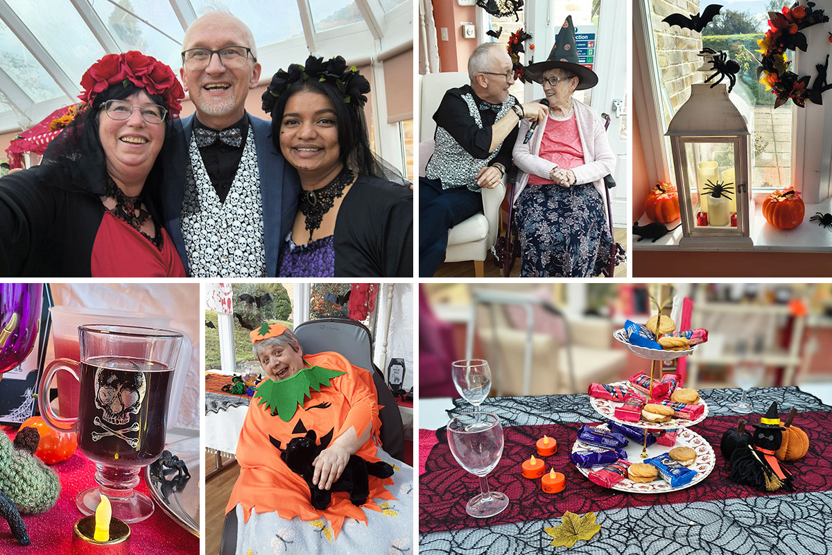 Halloween spirits and singalong smiles at Loose Valley Care Home