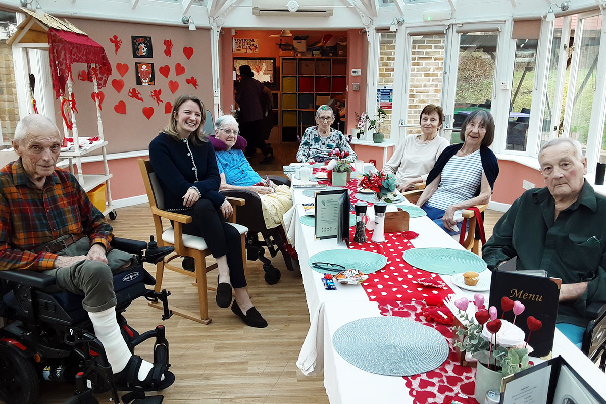 Loose Valley Care Home enjoys a special visit from MP Katie Lam