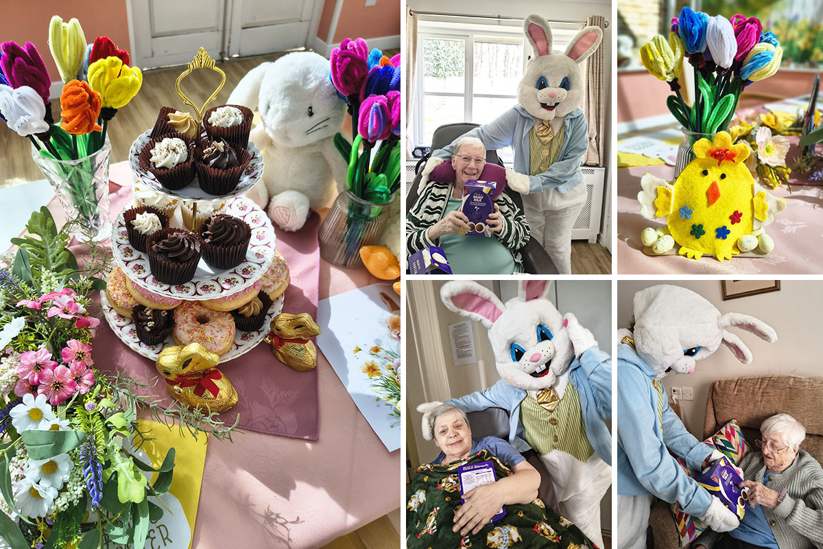 Easter weekend festivities at Loose Valley Care Home