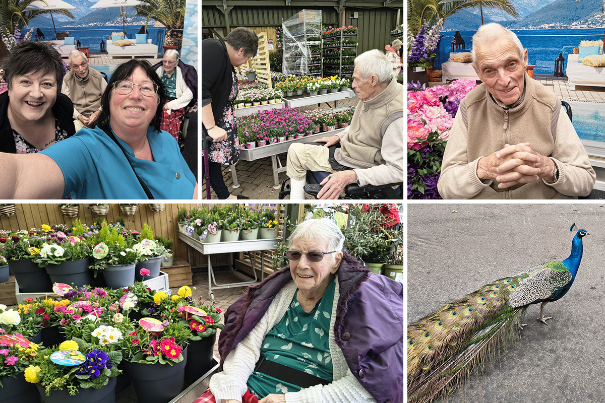 Loose Valley Care Home residents enjoy a nostalgic trip to Boughton Monchelsea